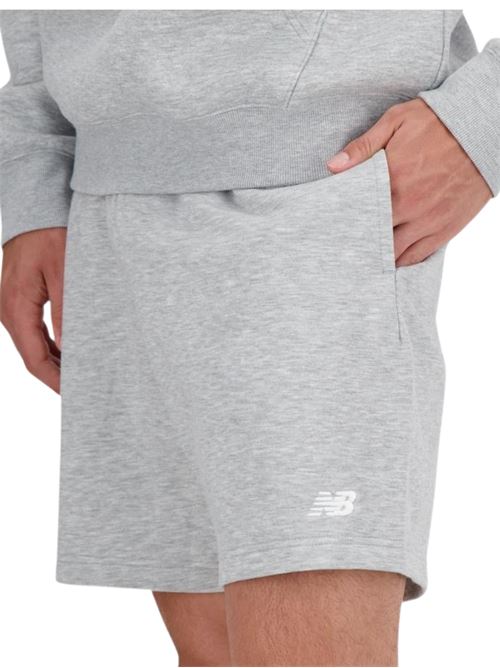 New Balance Sport Essentials French Terry Pantaloncini Uomo NEW BALANCE | MS41520AG-ATHLETIC_GREY